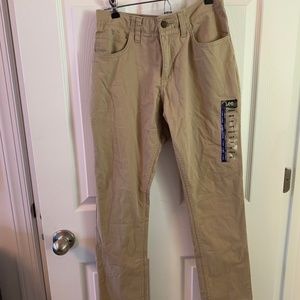 Lee Boys Size 18 Khaki Jeans Brand New